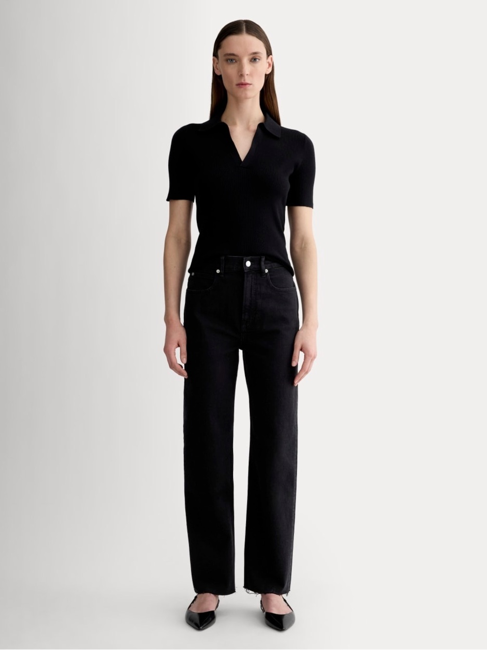 Everlane The Way-High Jean – Black (Size 30) 🖤